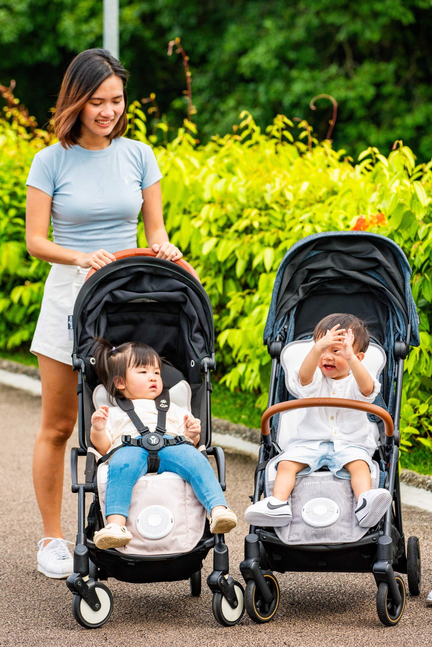 Air Mesh - Stroller Cooling Seat (Grey)