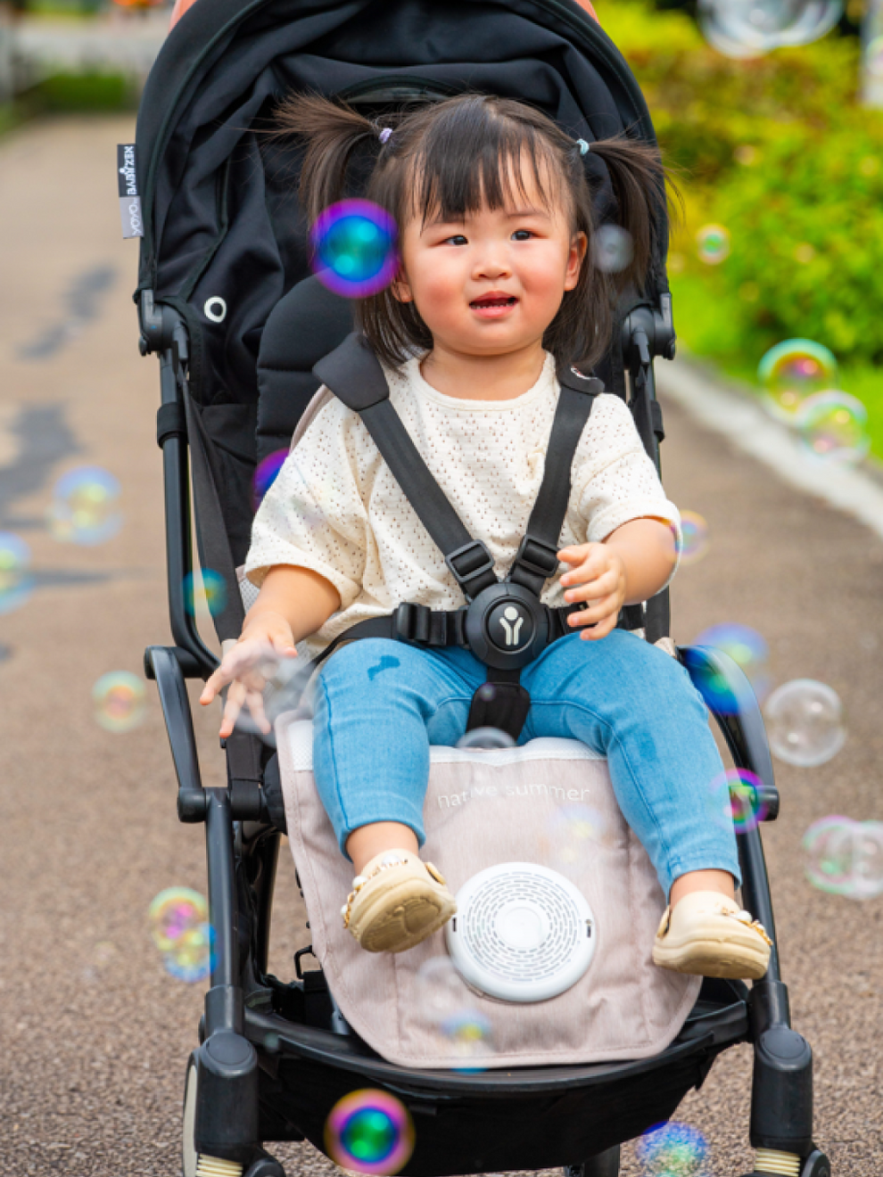 Air Mesh - Stroller Cooling Seat (Beige) [SALE] - Baby Stroller Seat ...